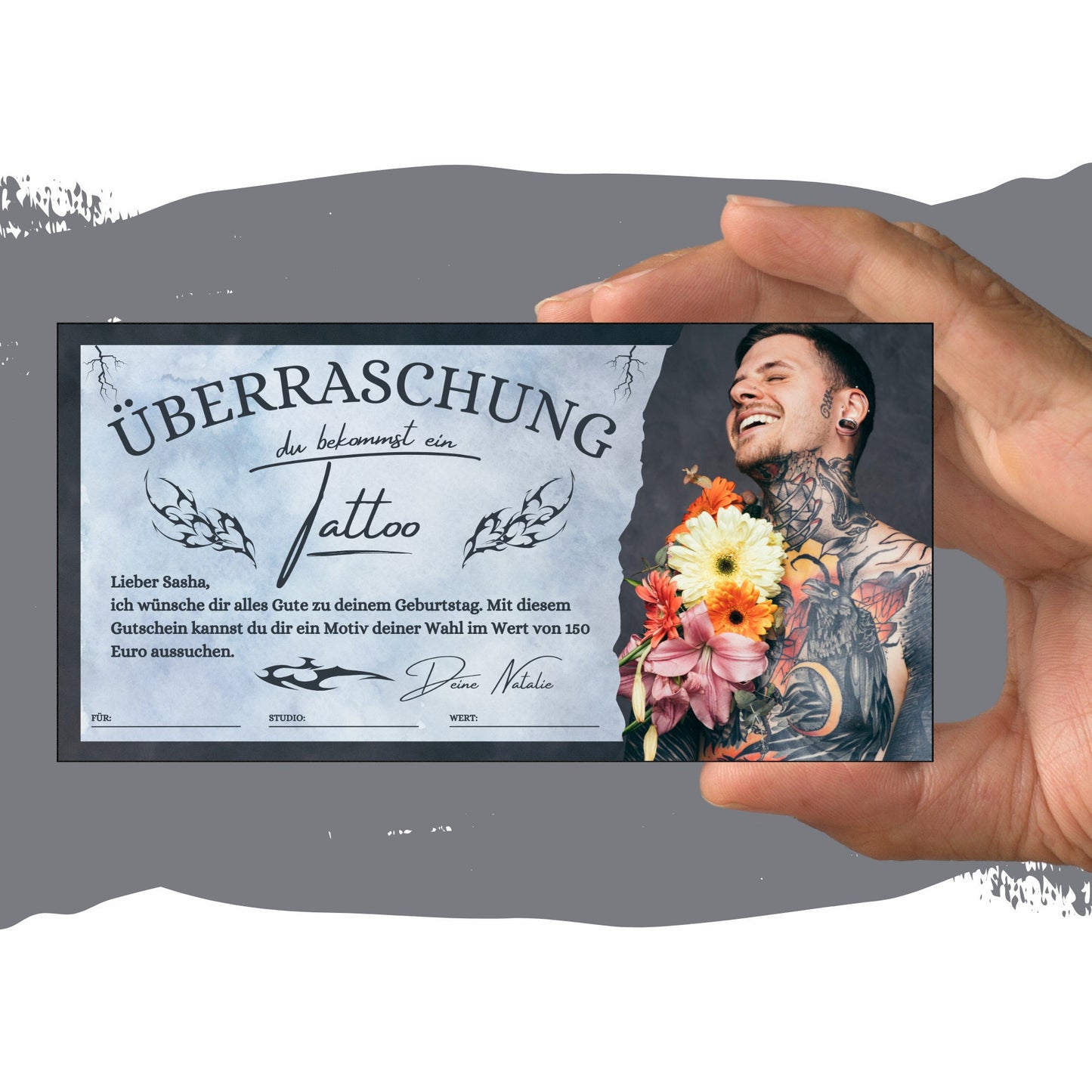 Gutschein - Tattoo Studio Geschenkgutschein