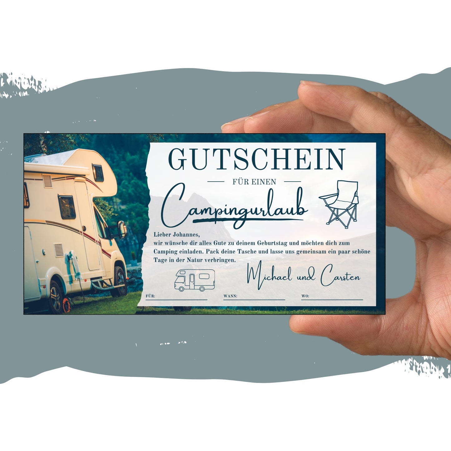 Gutschein - Campingtrip Erlebnisgutschein