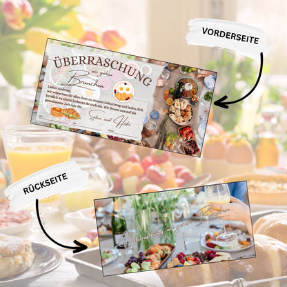 Gutschein - Brunch Frühstück Geschenkgutschein