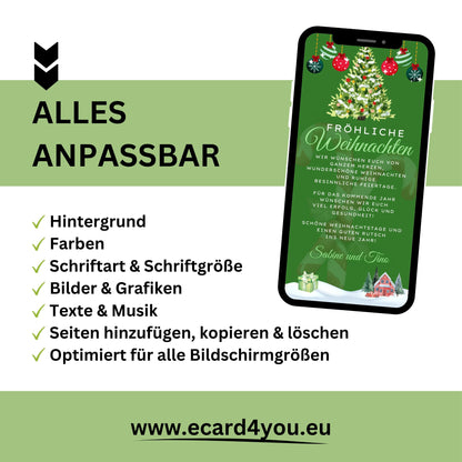 eCARD - Animierte Glückwünsche und Weihnachtgrüße