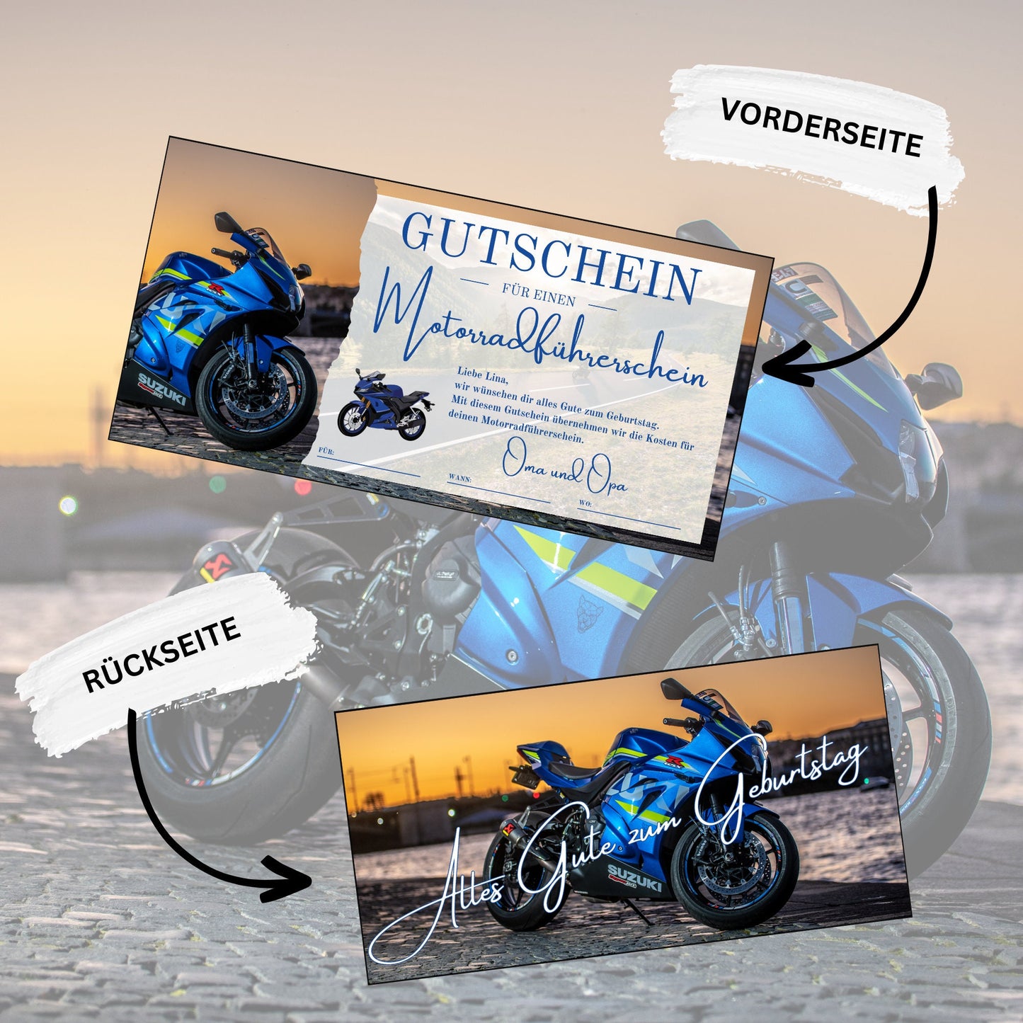 Gutschein - Motorrad Führerschein