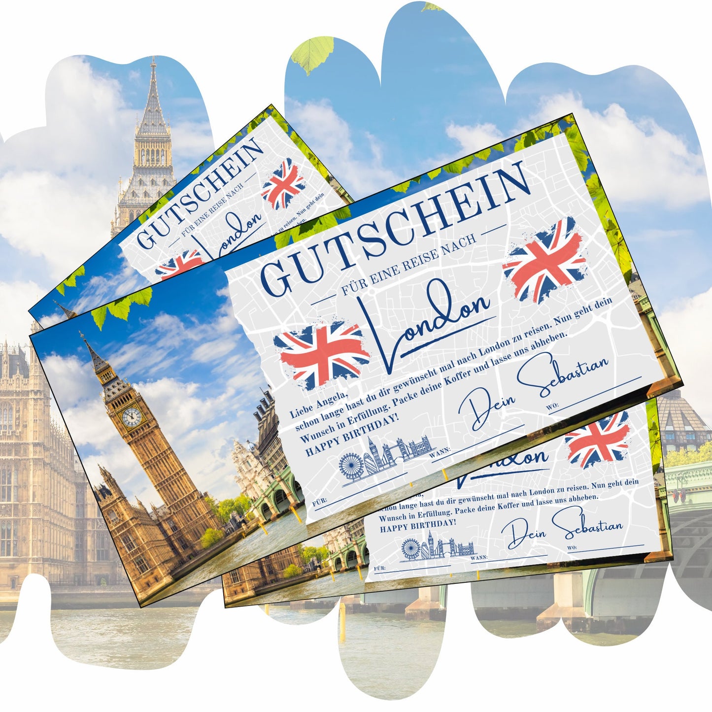 Gutschein - Städtetrip London Reisegutschein