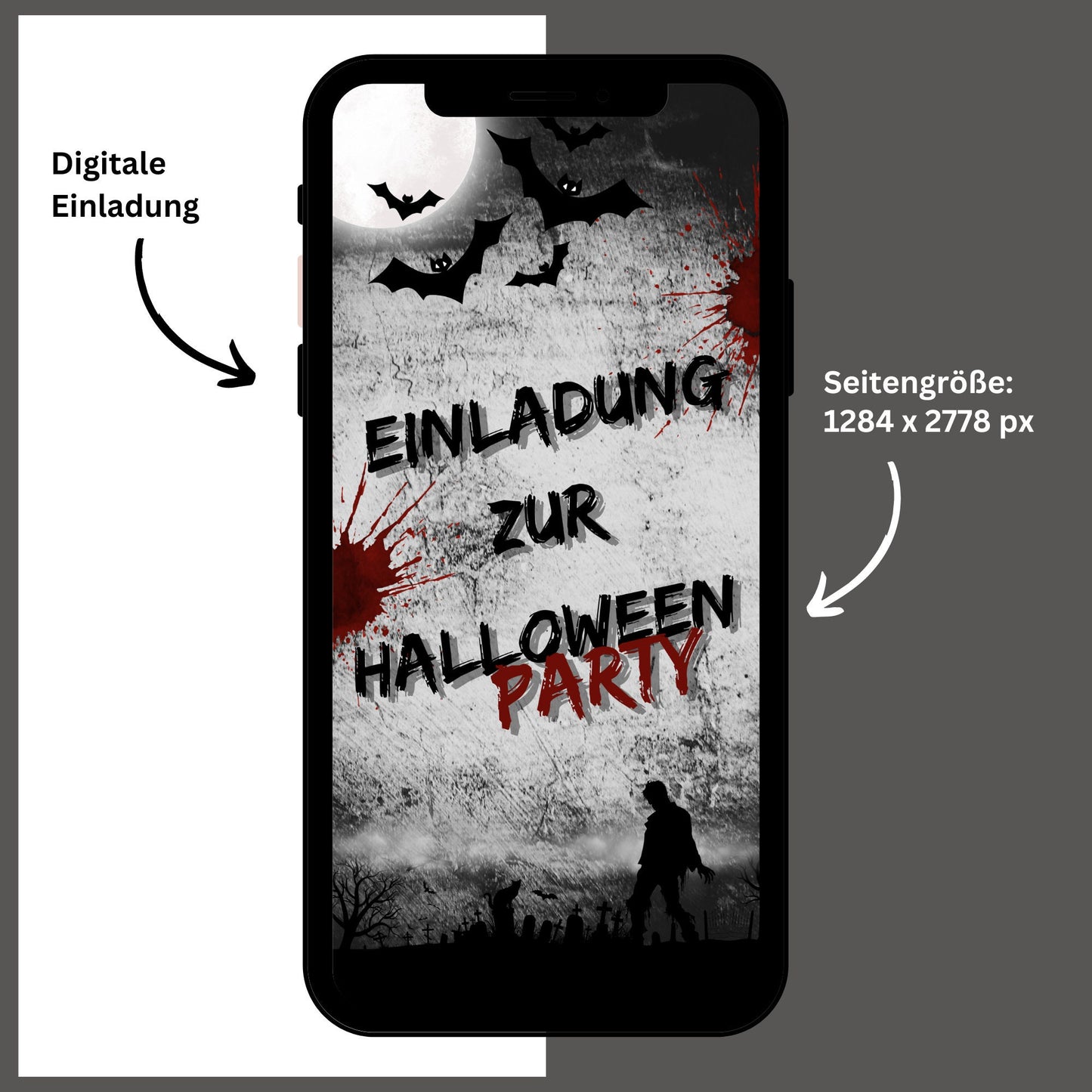 eCARD - Animierte Halloween Einladungskarte