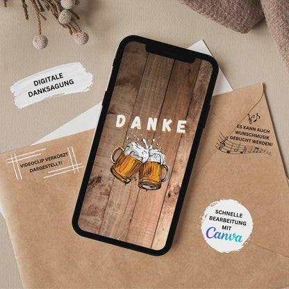 eCARD - Danksagung Geburtstag Jugendweihe