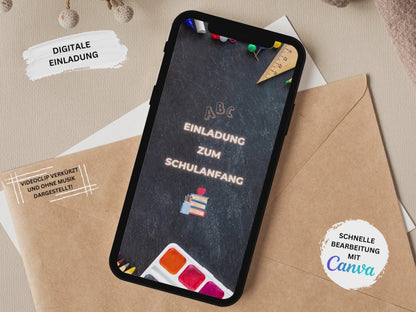 eCARD - Animierte Einladung Schuleinführung