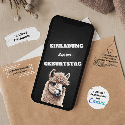 eCARD - Lustige Einladungskarte Geburtstag