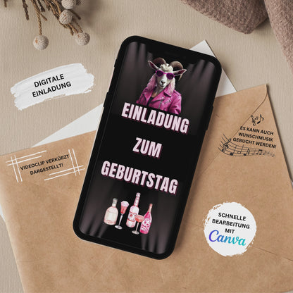 eCARD - Lustige Einladungskarte Geburtstag