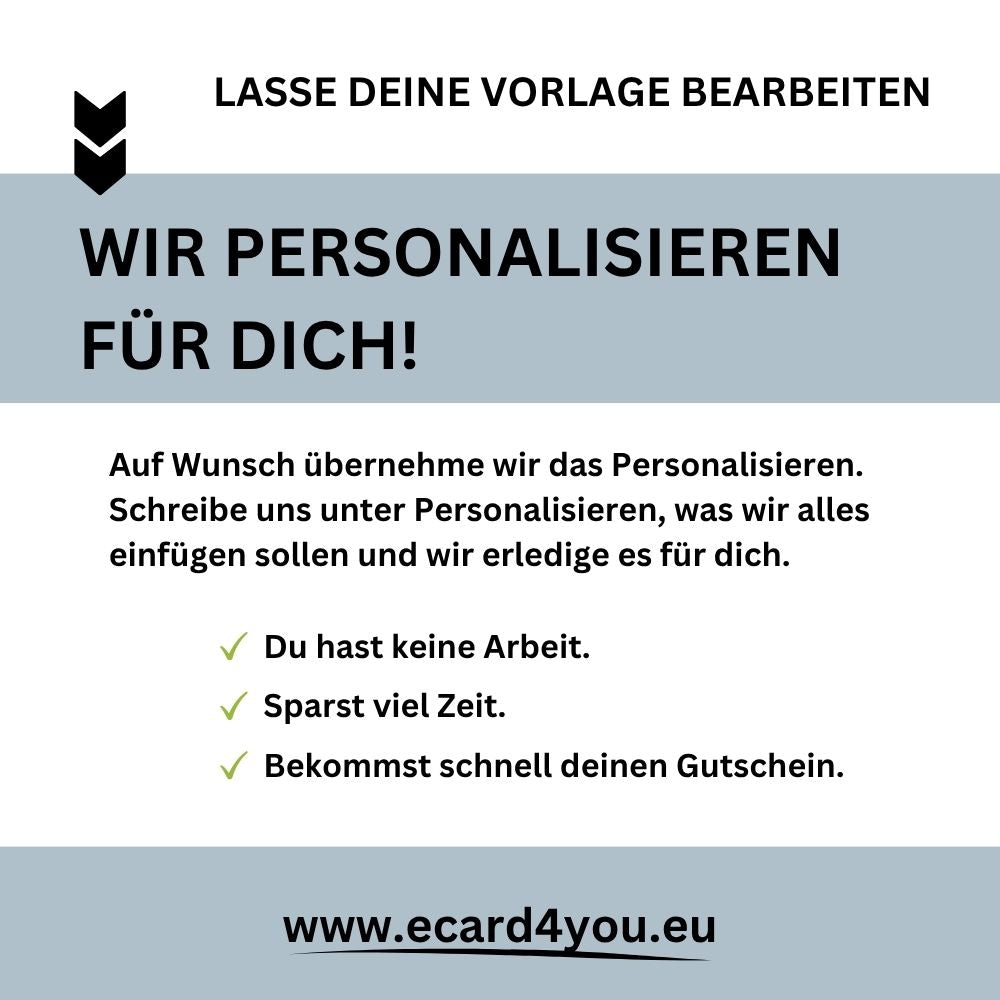 Tattoo Gutschein Tiger ausdrucken – wilde digitale Vorlage zum Verschenken
